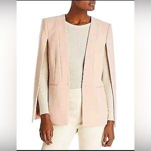 $460 BCBG MaxAzria Blush Cape Cardigan NWT Medium